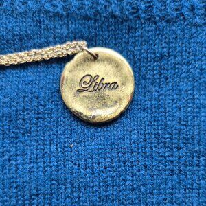 Libra constellation adjustable necklace Y2K